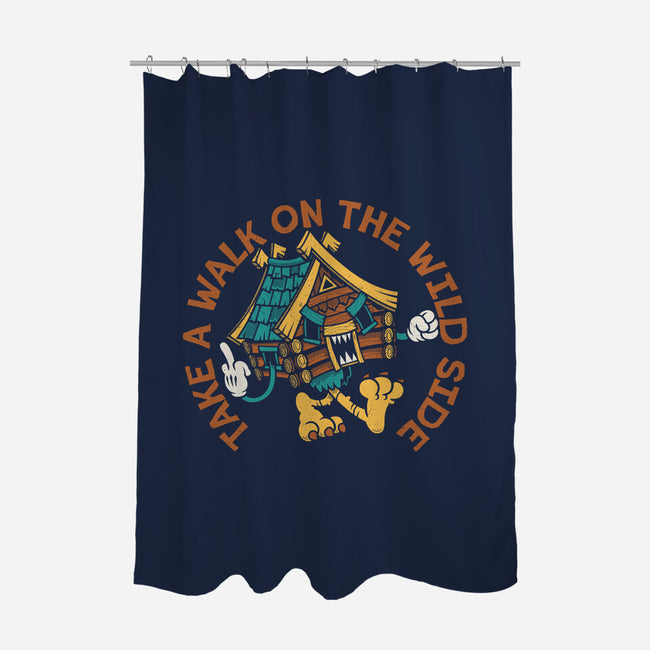 Take A Walk On The Wild Side-None-Polyester-Shower Curtain-Nemons