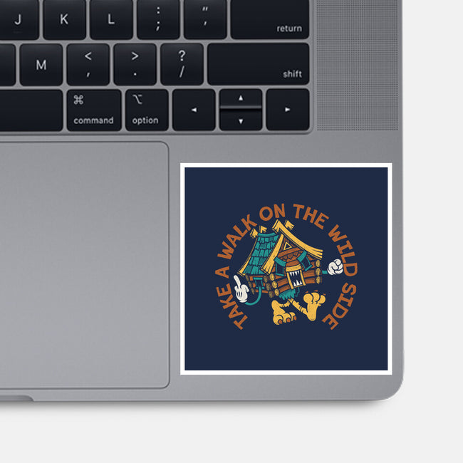 Take A Walk On The Wild Side-None-Glossy-Sticker-Nemons