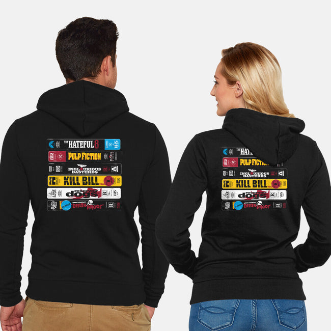 VHS Pulp-Unisex-Zip-Up-Sweatshirt-Nemons