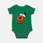 Haunted Doghouse-Baby-Basic-Onesie-damglynn