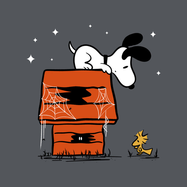 Haunted Doghouse-Womens-Fitted-Tee-damglynn