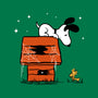 Haunted Doghouse-Mens-Heavyweight-Tee-damglynn