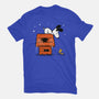 Haunted Doghouse-Womens-Fitted-Tee-damglynn