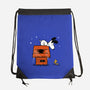 Haunted Doghouse-None-Drawstring-Bag-damglynn
