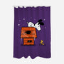 Haunted Doghouse-None-Polyester-Shower Curtain-damglynn
