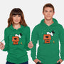 Haunted Doghouse-Unisex-Pullover-Sweatshirt-damglynn