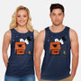 Haunted Doghouse-Unisex-Basic-Tank-damglynn