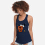 Haunted Doghouse-Womens-Racerback-Tank-damglynn