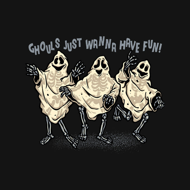 Just Wanna Have Fun-Womens-Fitted-Tee-glitchygorilla