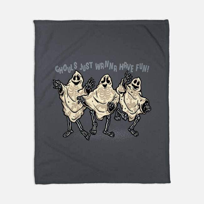 Just Wanna Have Fun-None-Fleece-Blanket-glitchygorilla