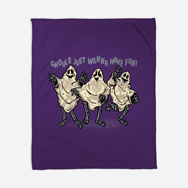Just Wanna Have Fun-None-Fleece-Blanket-glitchygorilla