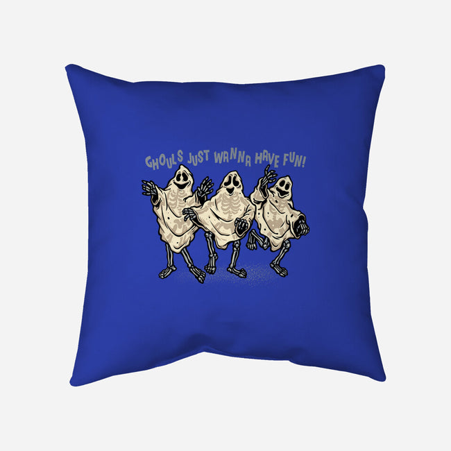 Just Wanna Have Fun-None-Removable Cover w Insert-Throw Pillow-glitchygorilla