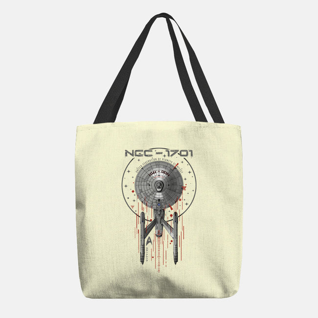 The Enterprise-None-Basic Tote-Bag-silentOp