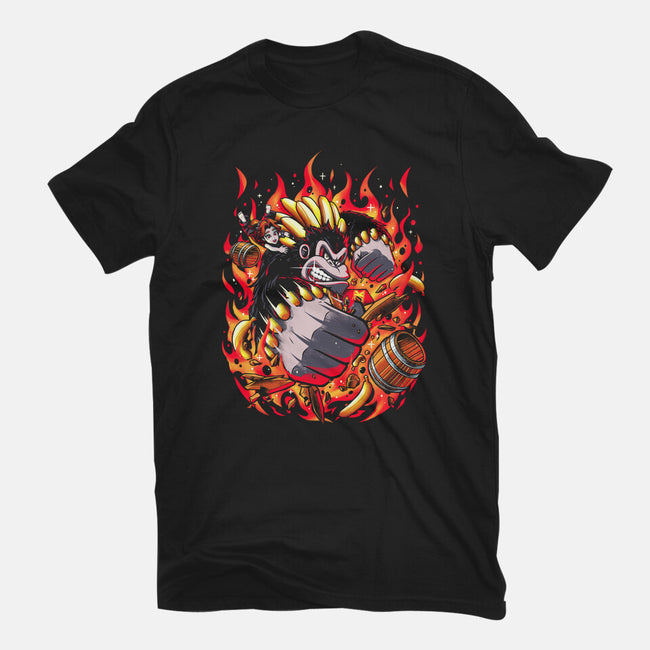 DK Bananza-Womens-Fitted-Tee-zybbhorn