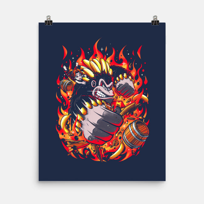 DK Bananza-None-Matte-Poster-zybbhorn