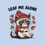 Leaf Me Alone This Fall-Mens-Basic-Tee-Marinho