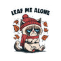 Leaf Me Alone This Fall-Unisex-Pullover-Sweatshirt-Marinho
