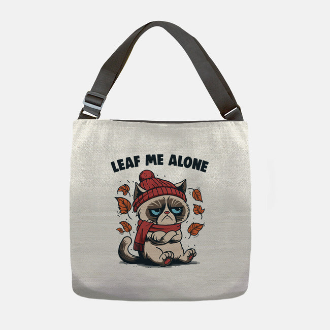 Leaf Me Alone This Fall-None-Adjustable Tote-Bag-Marinho
