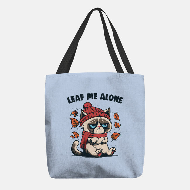 Leaf Me Alone This Fall-None-Basic Tote-Bag-Marinho