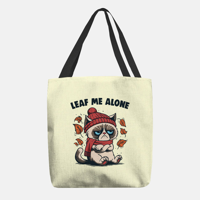 Leaf Me Alone This Fall-None-Basic Tote-Bag-Marinho