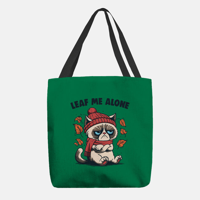Leaf Me Alone This Fall-None-Basic Tote-Bag-Marinho