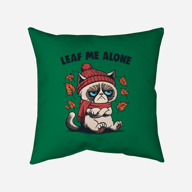 Leaf Me Alone This Fall-None-Removable Cover w Insert-Throw Pillow-Marinho
