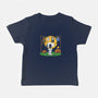 Snoopy Halloween Costume-Baby-Basic-Tee-Marinho
