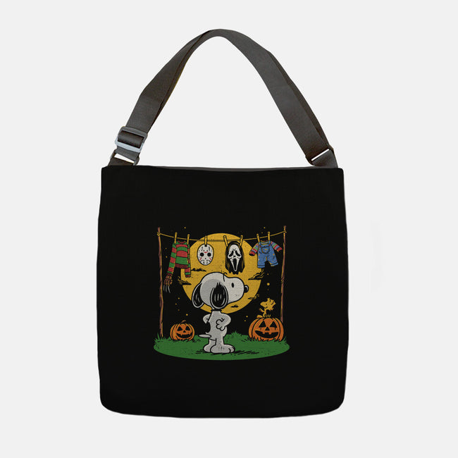 Snoopy Halloween Costume-None-Adjustable Tote-Bag-Marinho