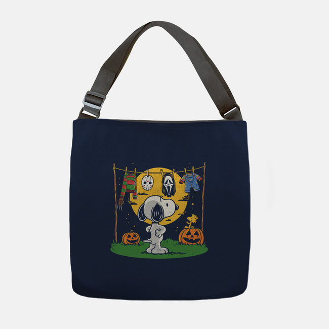 Snoopy Halloween Costume-None-Adjustable Tote-Bag-Marinho