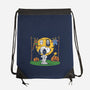 Snoopy Halloween Costume-None-Drawstring-Bag-Marinho