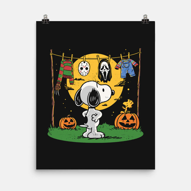Snoopy Halloween Costume-None-Matte-Poster-Marinho