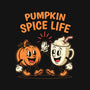 Pumpkin Spice Life-Youth-Basic-Tee-Marinho