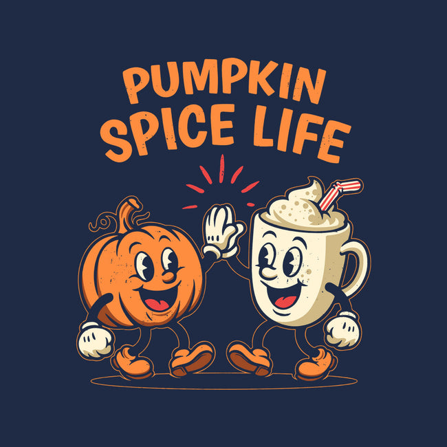 Pumpkin Spice Life-Womens-Racerback-Tank-Marinho