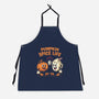 Pumpkin Spice Life-Unisex-Kitchen-Apron-Marinho