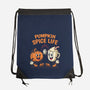 Pumpkin Spice Life-None-Drawstring-Bag-Marinho