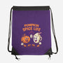 Pumpkin Spice Life-None-Drawstring-Bag-Marinho