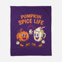 Pumpkin Spice Life-None-Fleece-Blanket-Marinho