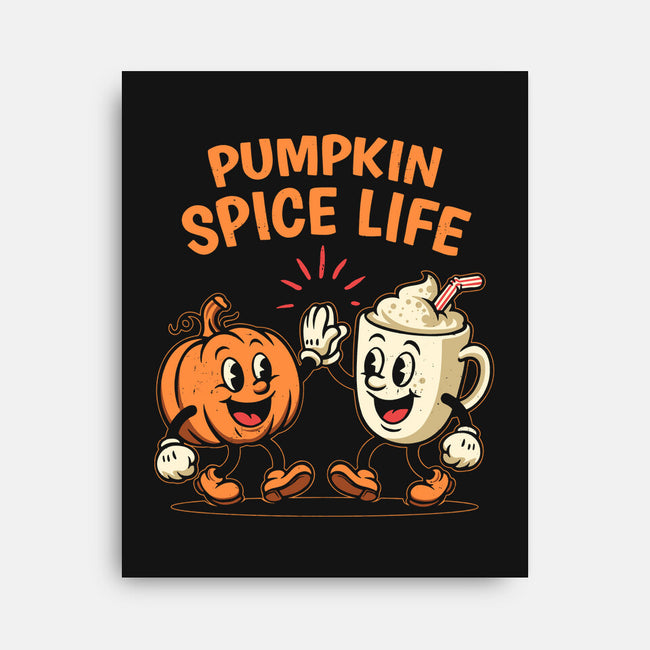 Pumpkin Spice Life-None-Stretched-Canvas-Marinho