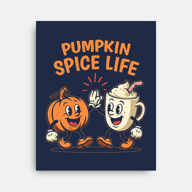 Pumpkin Spice Life-None-Stretched-Canvas-Marinho