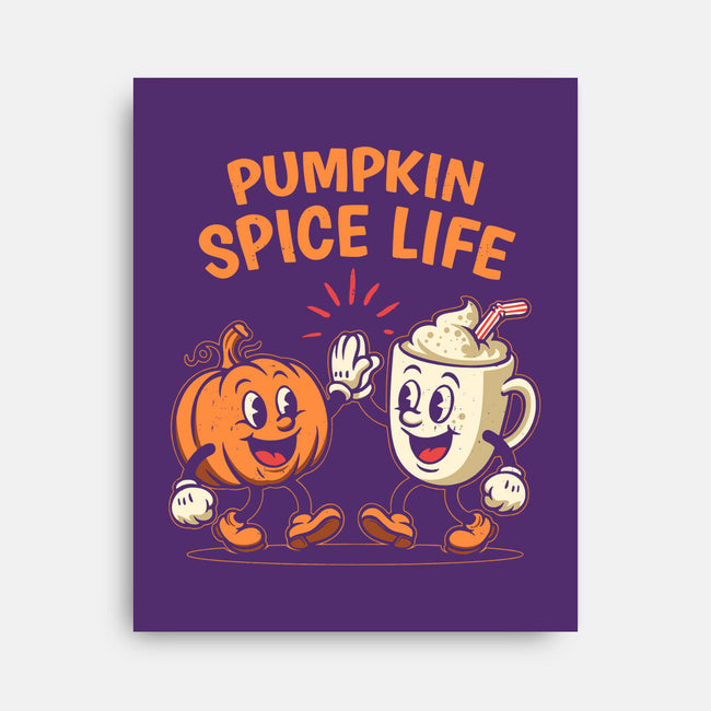 Pumpkin Spice Life-None-Stretched-Canvas-Marinho