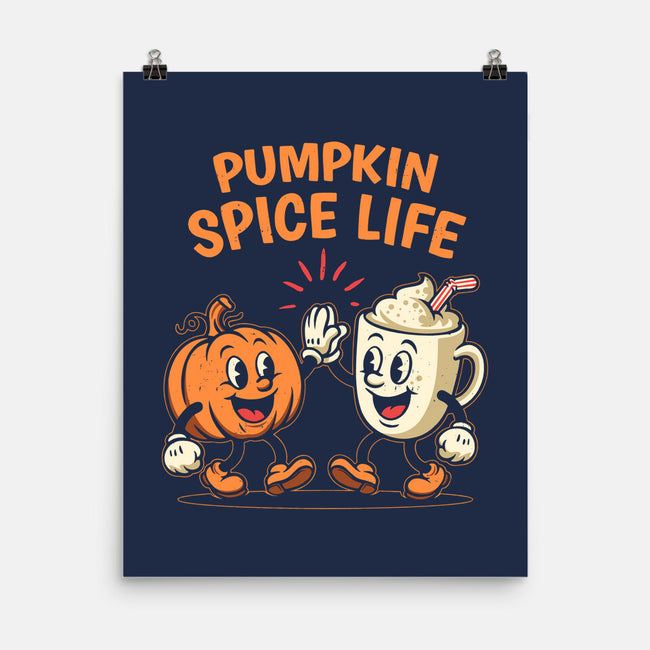 Pumpkin Spice Life-None-Matte-Poster-Marinho