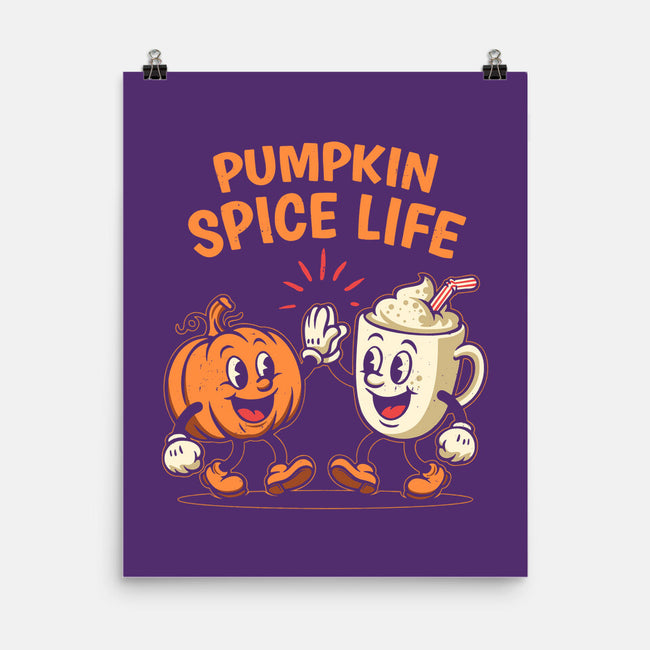 Pumpkin Spice Life-None-Matte-Poster-Marinho