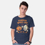 Pumpkin Spice Life-Mens-Basic-Tee-Marinho