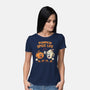 Pumpkin Spice Life-Womens-Basic-Tee-Marinho