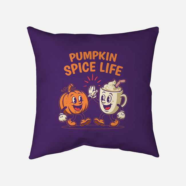 Pumpkin Spice Life-None-Removable Cover w Insert-Throw Pillow-Marinho