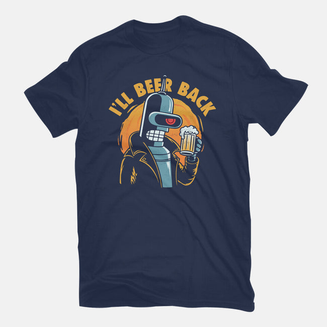 I'll Beer Back-Mens-Heavyweight-Tee-Marinho