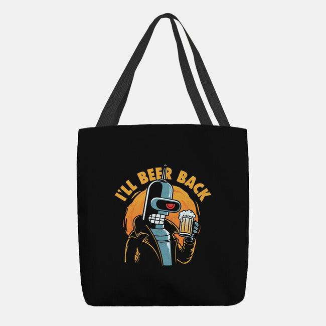 I'll Beer Back-None-Basic Tote-Bag-Marinho