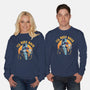 I'll Beer Back-Unisex-Crew Neck-Sweatshirt-Marinho