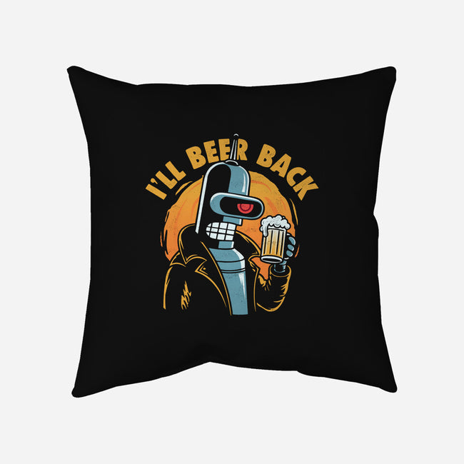 I'll Beer Back-None-Removable Cover w Insert-Throw Pillow-Marinho
