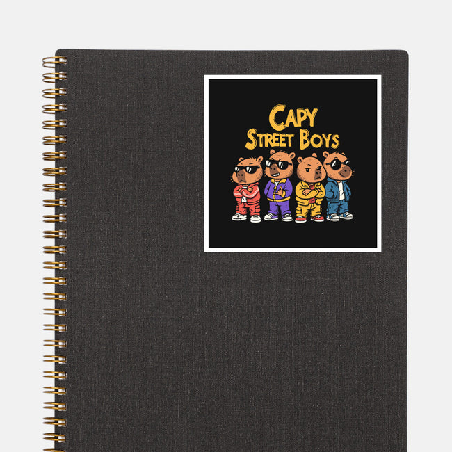 Capy Street Boys-None-Glossy-Sticker-Marinho